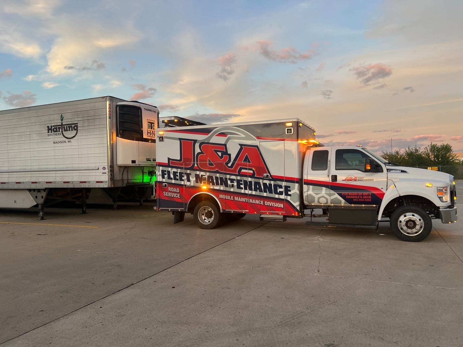 J&A Fleet Maintenance truck repair service